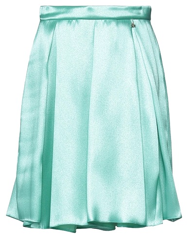 ELISABETTA FRANCHI Mini skirt Light green 100% Polyester