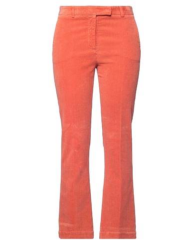 QL2  QUELLEDUE Casual pants Salmon pink 98% Cotton, 2% Elastane