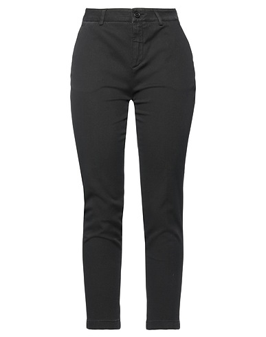 DEPARTMENT 5 Casual pants Black 98% Cotton, 2% Elastane