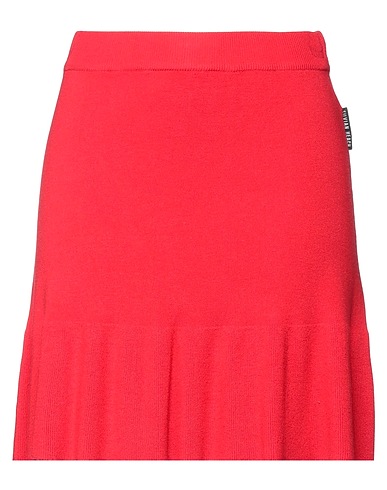 SILVIAN HEACH Mini skirt Red 70% Viscose, 30% Nylon