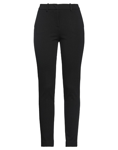 THE 01 Casual trouser Black 69% Viscose, 25% Polyamide, 6% Elastane