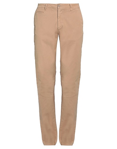 LIU •JO MAN Casual trouser Camel 98% Cotton, 2% Elastane
