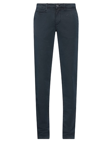 LIU •JO MAN Casual trouser Midnight blue 98% Cotton, 2% Elastane