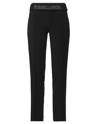 MARTA STUDIO Hosen Schwarz 63% Polyester, 32% Viskose, 5% Elastan