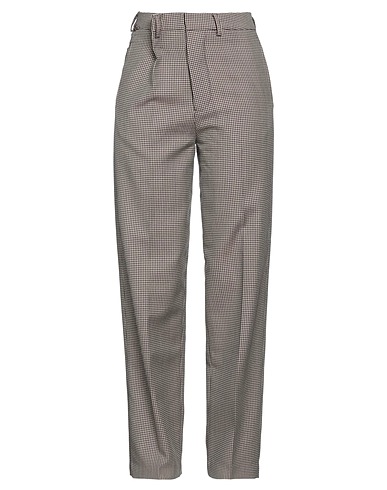 SHUSHU/TONG Pantalone Bordeaux 50% Lana, 50% Poliestere
