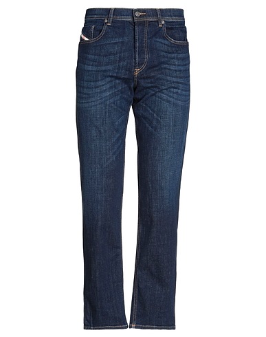 DIESEL Denim trousers 2023 D-FINITIVE 09F89 TAPERED JEANS
 Blue 99% Cotton, 1% Elastane