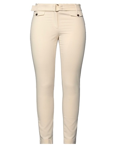 CALVIN KLEIN Casual trouser Cream 65% Polyester, 31% Viscose, 4% Elastane