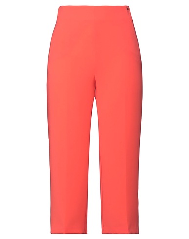 NUALY Casual pants Coral 100% Polyester