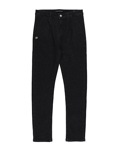 DANIELE ALESSANDRINI Jeans Schwarz 98% Baumwolle, 2% Elastan