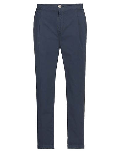 VANDOM Casual trouser Navy blue 97% Cotton, 3% Elastane