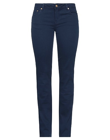 ICE ICEBERG Casual trouser Navy blue 97% Cotton, 3% Elastane