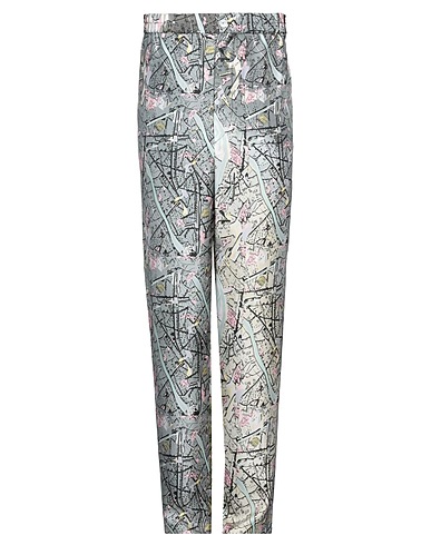 FENDI Casual trouser Grey 100% Silk