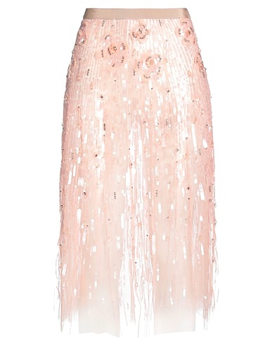 ELISABETTA FRANCHI Midi skirt Antique rose 100% Polyamide