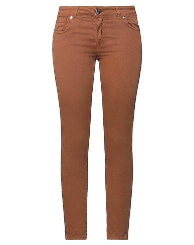 SISTE'S Brown 98% Cotton, 2% Elastane