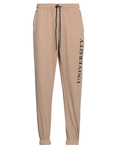 MASSIMO SABBADIN Casual trouser Beige 100% Cotton