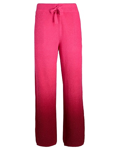 8 by YOOX Pantalone WOOL BLEND DIP-DYE KNIT PANTS
 Fucsia 70% Lana riciclata, 25% Poliammide riciclato, 5% Altre Fibre