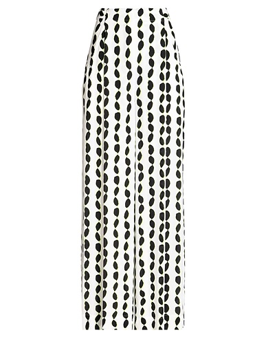 DIANE VON FURSTENBERG Casual trouser Off white 100% Viscose