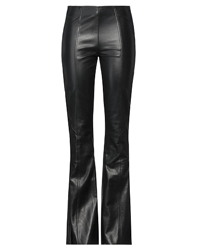 ALBERTA FERRETTI Casual trouser Black Sheepskin