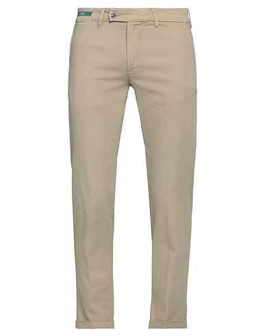 RE_HASH Casual trouser Beige 66% Cotton, 31% Lyocell, 3% Elastane