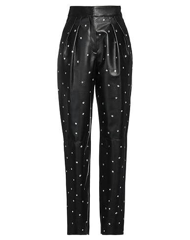 PHILOSOPHY di LORENZO SERAFINI Casual trouser Black 63% Viscose, 33% Polyester, 4% Elastane