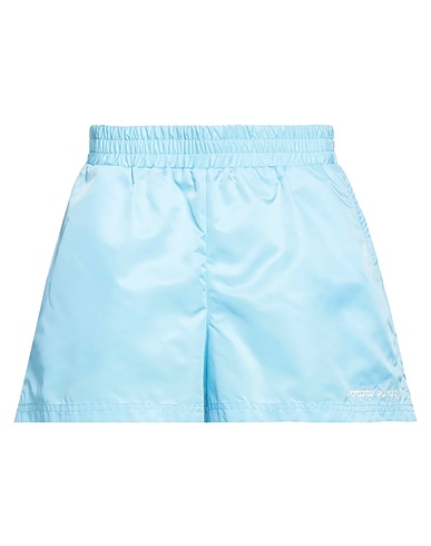 ROTATE BIRGER CHRISTENSEN Shorts & Bermuda Sky blue 100% Recycled polyamide