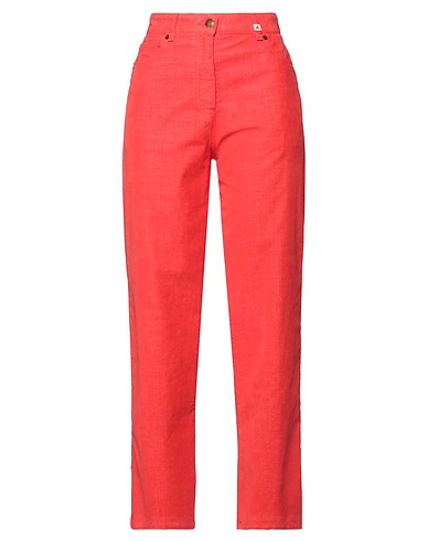 MYTHS Pantalone Rosso pomodoro 71% Cotone, 26% Poliestere, 3% Elastan