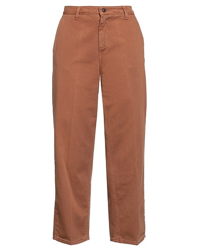 BONHEUR Casual pants Camel 100% Cotton