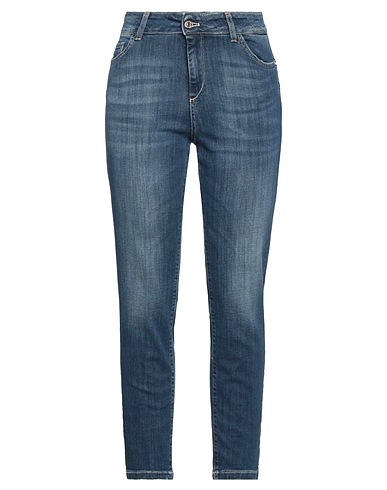 ENTRE AMIS Denim pants Blue 99% Cotton, 1% Lyocell