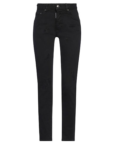 DSQUARED2 Pantaloni jeans Nero 97% Cotone, 3% Elastan