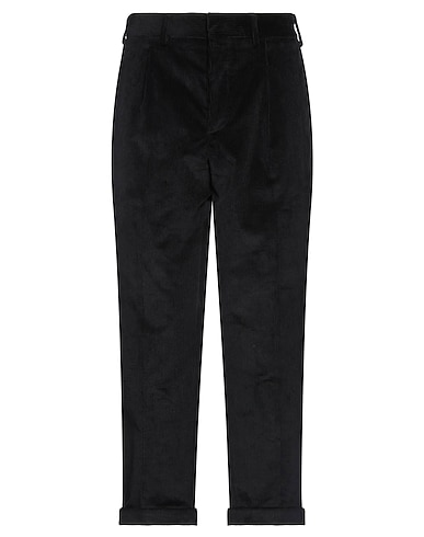 GRIFONI Casual trouser Black 98% Cotton, 2% Elastane