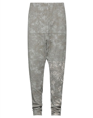 BAD SPIRIT Casual trouser Grey 70% Cotton, 19% Acrylic, 7% Viscose, 4% Elastane