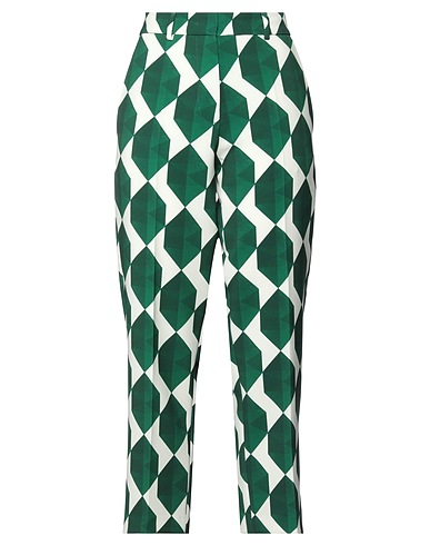 ODEEH Pantalone Verde 92% Poliestere, 8% Elastan