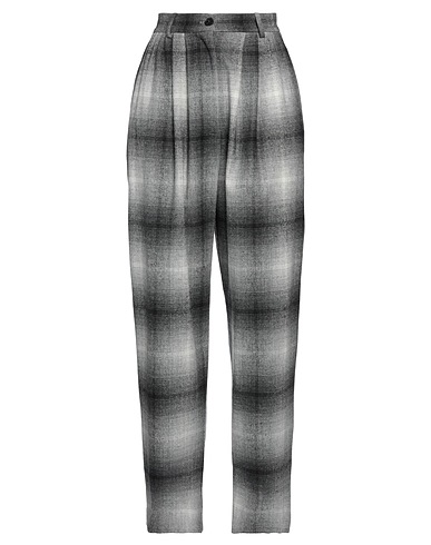 SUOLI Casual trouser Black 54% Wool, 40% Polyester, 4% Polyamide, 2% Elastane
