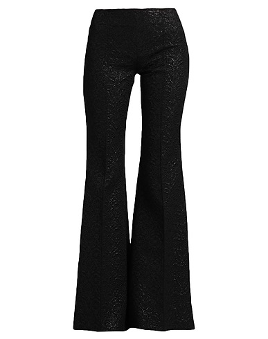 ANIYE RECORDS Casual trouser Black 52% Polyester, 46% Viscose, 2% Elastane