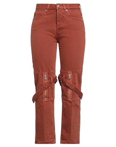 NINE IN THE MORNING Pantalon Cuir 100% Coton