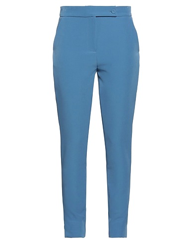 ELEONORA STASI Hosen Hellblau 85% Polyester, 12% Elastan, 3% Andere Fasern