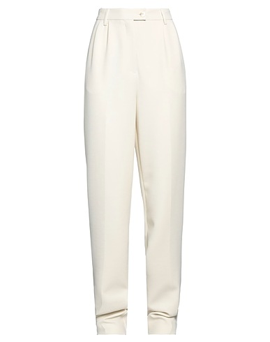 ESSENTIEL ANTWERP Casual pants Cream 92% Recycled polyester, 8% Elastane