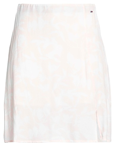 TOMMY JEANS Mini skirt Light pink 100% Viscose
