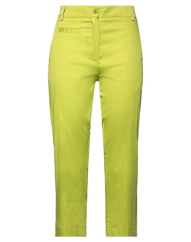 LABORATORIO Pantalone Verde lime 96% Cotone, 4% Elastan