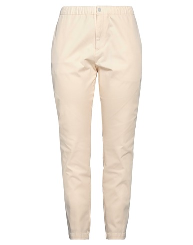 AT.P.CO Casual pants Ivory 98% Cotton, 2% Elastane