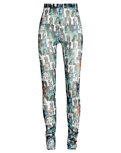 PATRIZIA PEPE Leggings Weiß 92% Polyester, 8% Elastan
