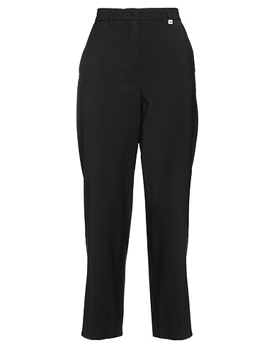 MYTHS Casual trouser Black 100% Virgin Wool