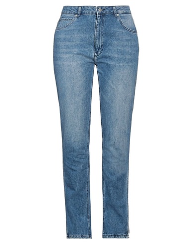 ACTITUDE by TWINSET Denim pants Blue 100% Cotton, Polyester