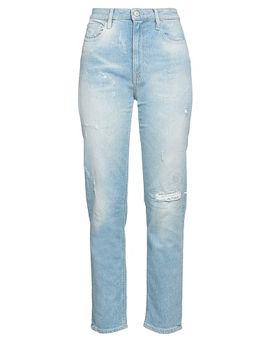 GUESS Denim pants Blue 66% Cotton, 33% Lyocell, 1% Elastane