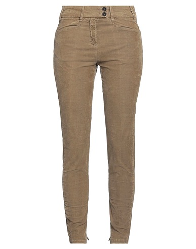 MASSIMO ALBA Casual trouser Khaki 97% Cotton, 3% Elastane