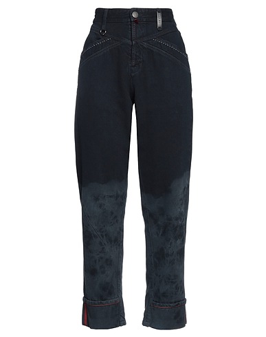 HIGH Casual trouser Midnight blue 89% Cotton, 11% Polyester
