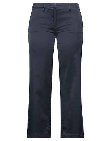 MASON'S Casual trouser Midnight blue 59% Cotton, 36% Viscose, 5% Elastane