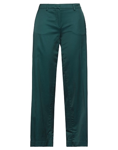 MASON'S Casual trouser Dark green 59% Cotton, 36% Viscose, 5% Elastane
