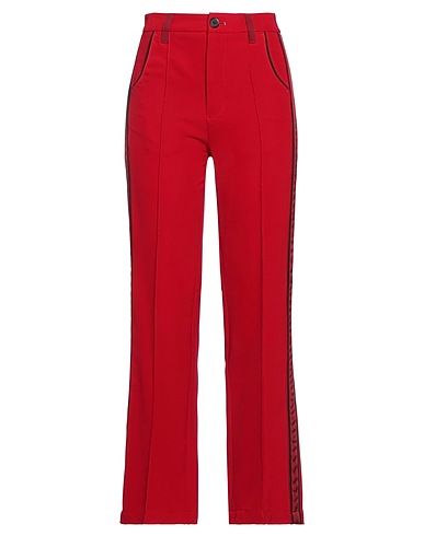 HIGH Pantalone Rosso 94% Poliestere, 6% Elastan