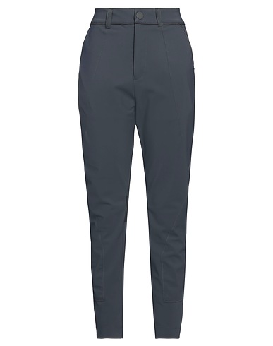 HIGH Casual trouser Navy blue 73% Nylon, 27% Elastane
